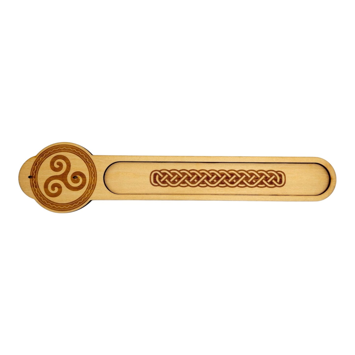Porte encens en bois , pour grossistes et professionnel en lithothérapie , inspiration ésotérique et bien être . De fabrication francaise et artisanale