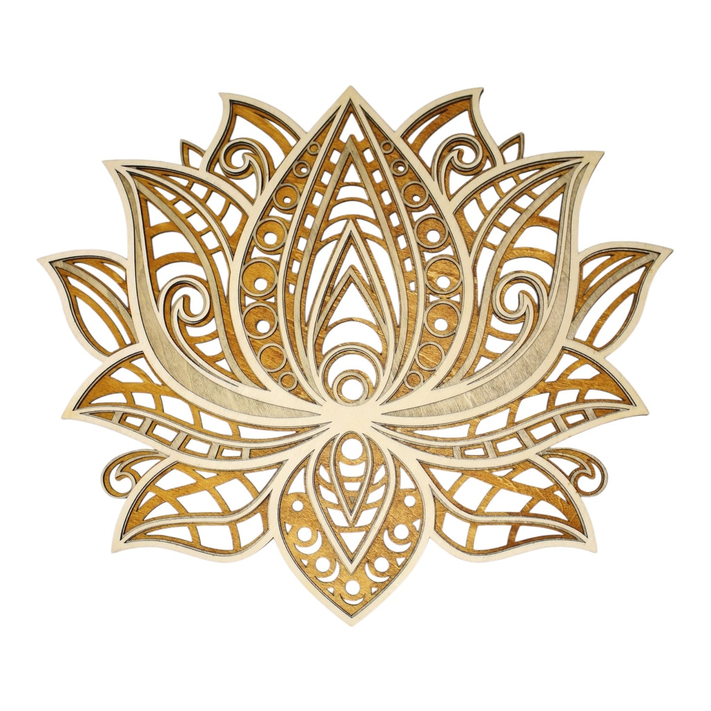 tableau fleur de lotus , fabrication française et artisanale, grossiste en lithothérapie et ésotérisme inspiration zen et bien-être