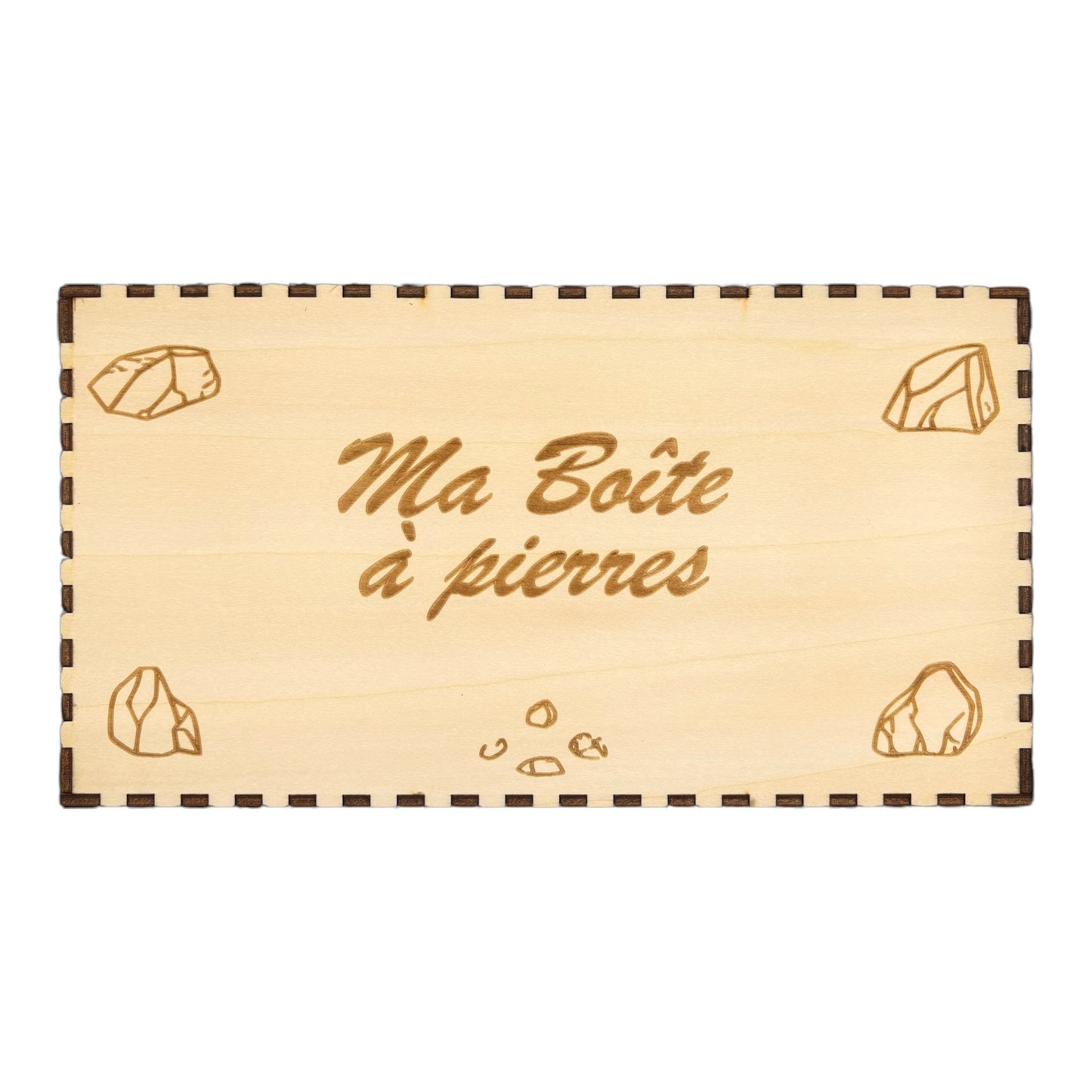 Boîte à pierres petit format (plusieurs modèles)