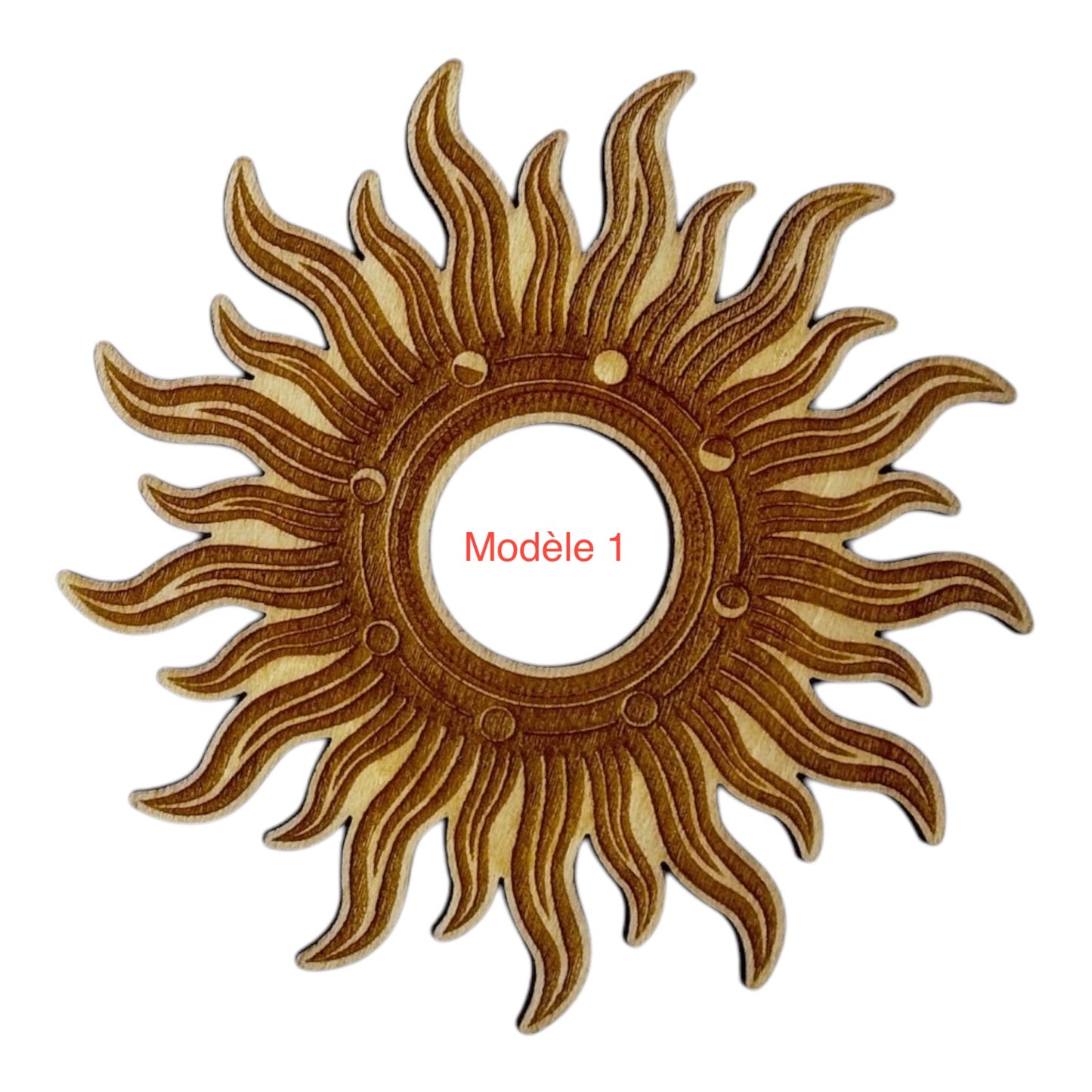 Support à pierre soleil (plusieurs modèles)