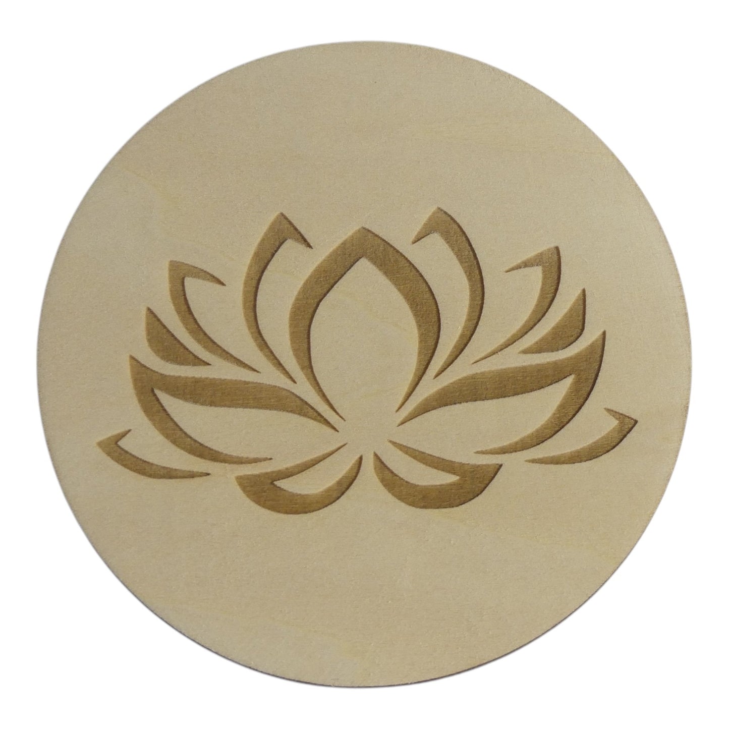 Plaque de rechargement Lotus rechargement fleur de vie , ésotérisme , symbole sacrés, bien être lithothérapie fabrication francaise et artisanale en gravure et découpe laser
