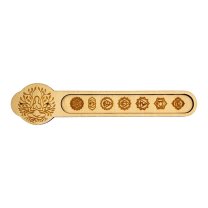 Porte encens en bois , grossiste et professionnel lithothérapie , bien etre et esotérisme fabrication francaise et artisanale 